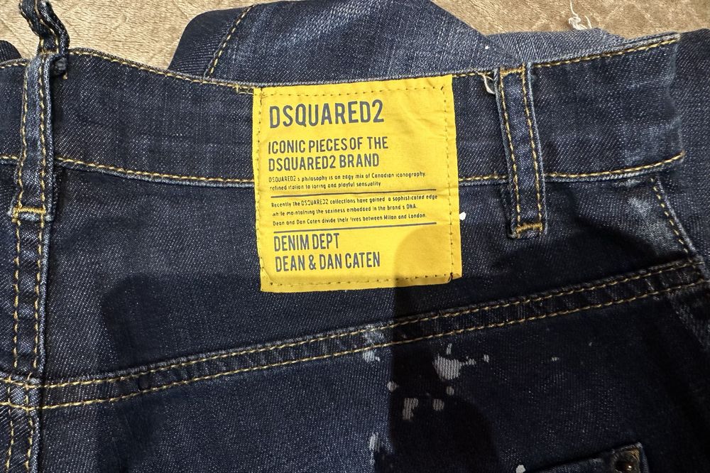 Spodnie jeansowe męskie Dsquared2 / rozm. 46