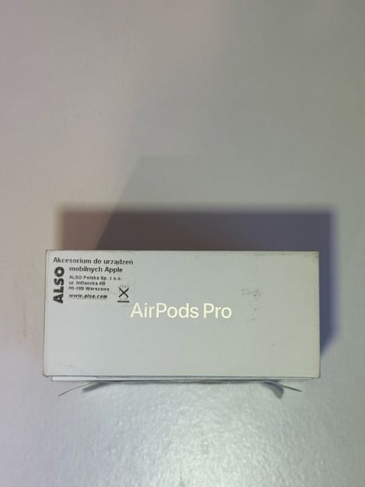 Słuchawki dokanałowe APPLE AirPods Pro II ANC Wodoodporne Biały/ USB-C