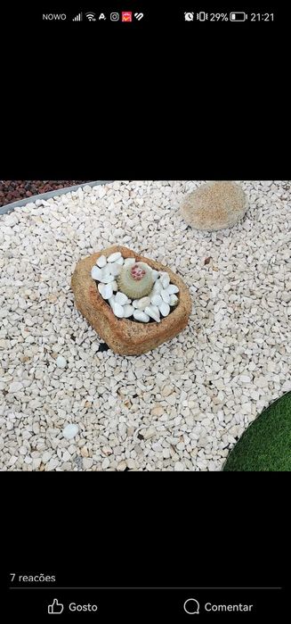 Pias em xisto ou granito para jardim