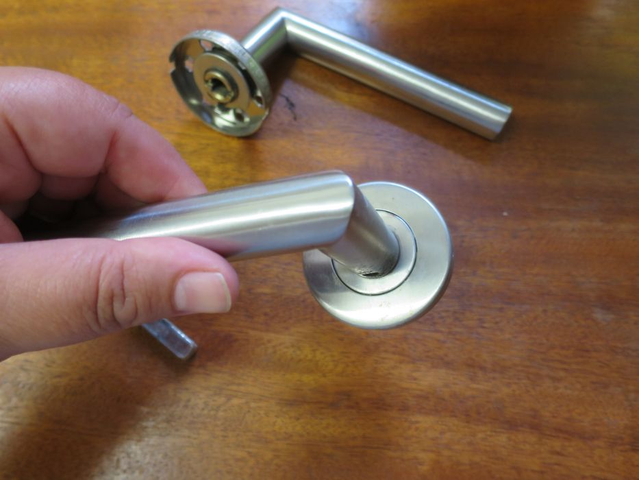 Par de puxadores de inox