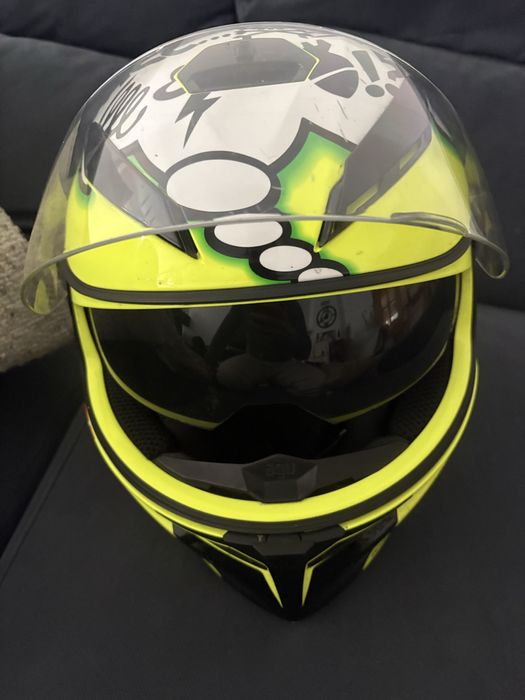 Capacete AGV k3 rossi