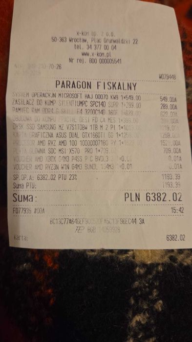 komputer stacjonarny do gier