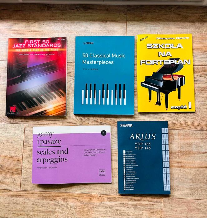 Yamaha YDP-165 - pianino cyfrowe, czarne + STOŁEK + KSIĄŻKI GRATIS!!!