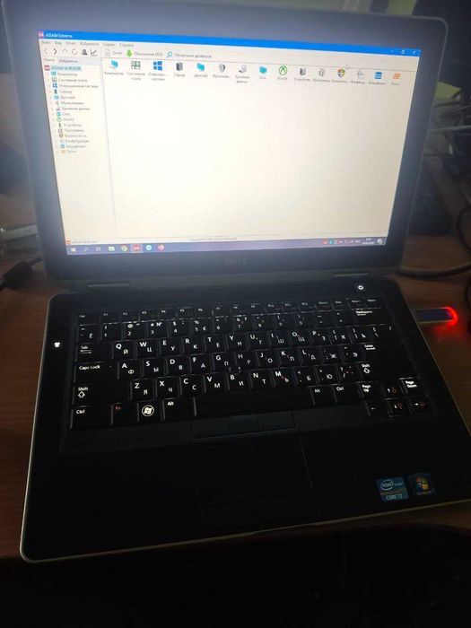 Ноутбук Dell Latitude E6330 / i7-3520M / 8GB / SSD 120GB