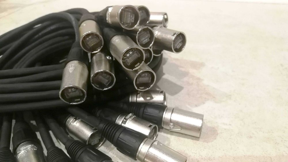 Skrętka mobilna Neutrik ETHERCON Cat.5e estradowy kabel logiczny 1m