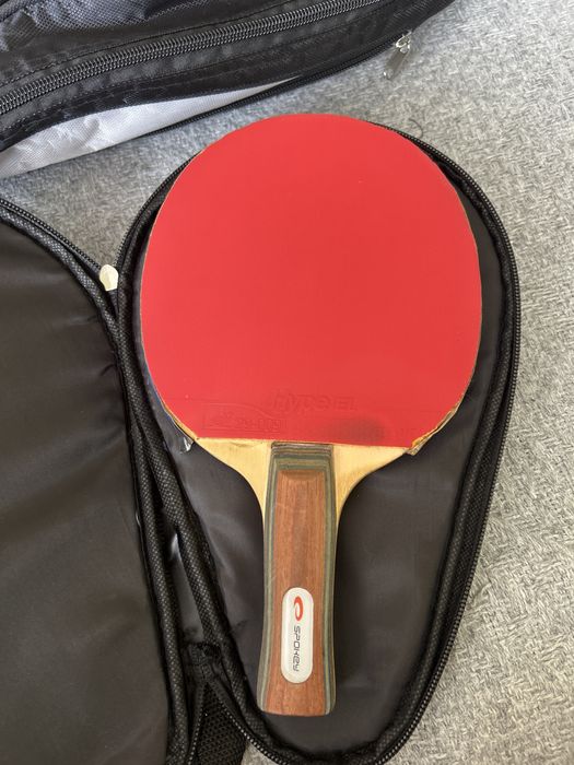 Rakietka do tenisa stolowego Butterfly Tenergy 80-FX + GEWO Hype EL + futerał