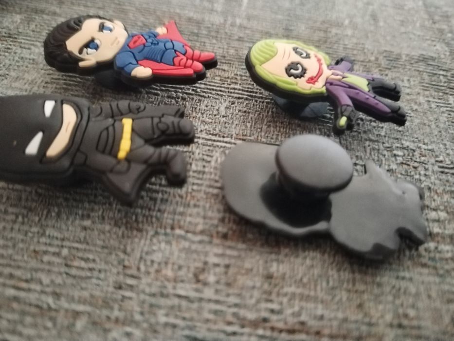 Borrachas Para crocs super herois