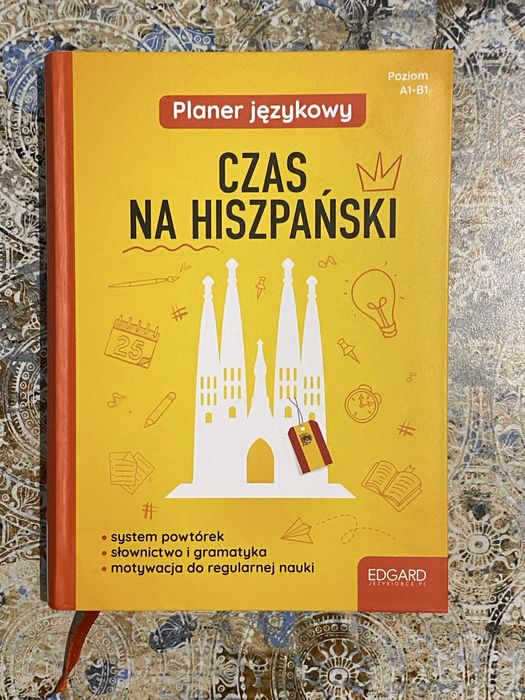 Czas na hiszpański Planer językowy Edgard, nauka hiszpańskiego