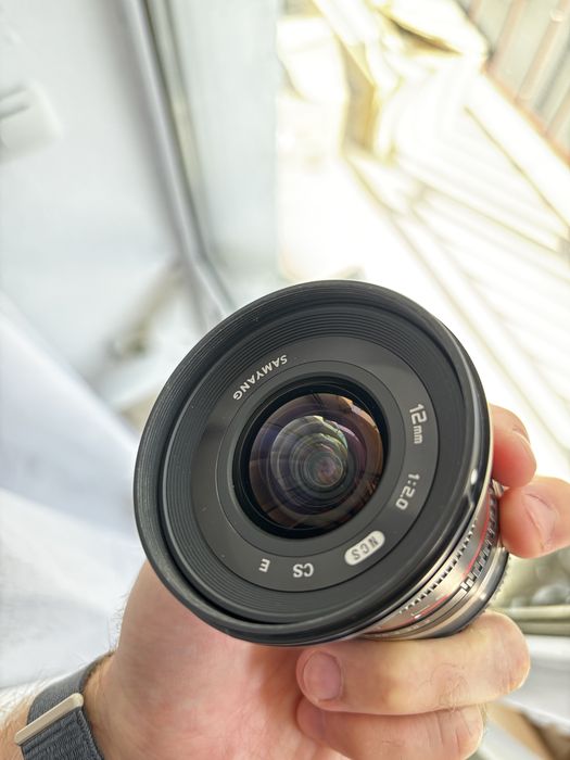Обʼєктив Samyang 12mm F2.0 для Sony E-mount