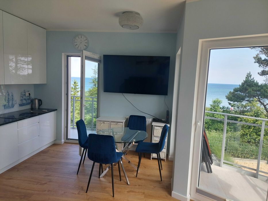 Apartament BalticHoffPremium Gąski widok na morze 17 m plaża basen SPA