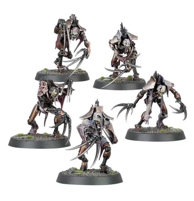 warhammer 40000: 5 modeli Necrons Flayed Ones