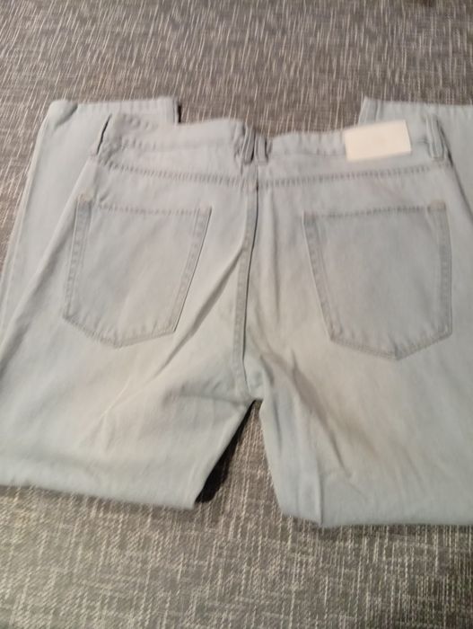 Calças de ganga clara