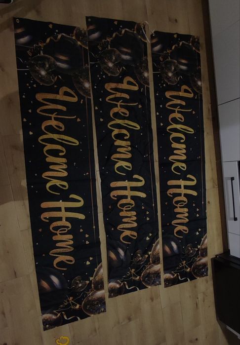 Banery na powitanie welcome home