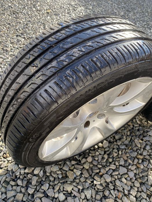 Koła Alufelgi Bmw r18 styling 124 8j opony barum 225/45