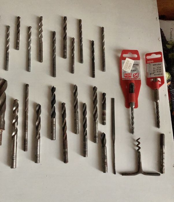 Дрель ручна радянська ссср/ набір свердл/ свёрла