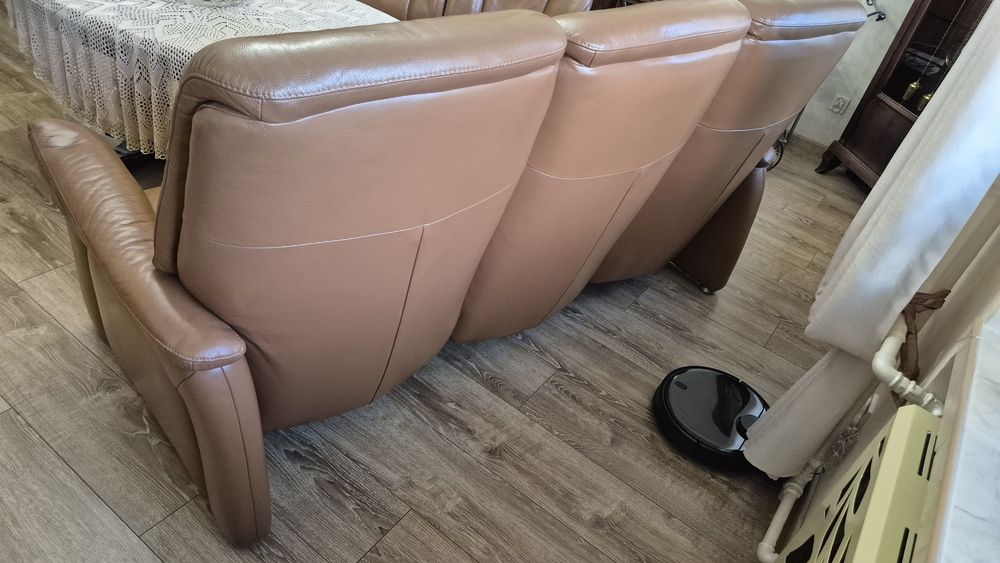 Wypoczynek skórzany 3+2+1 himolla z funkcją relax AKTUALNE