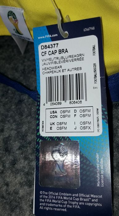 Adidas Brasil 2014 FIFA World Cup Оригинал!