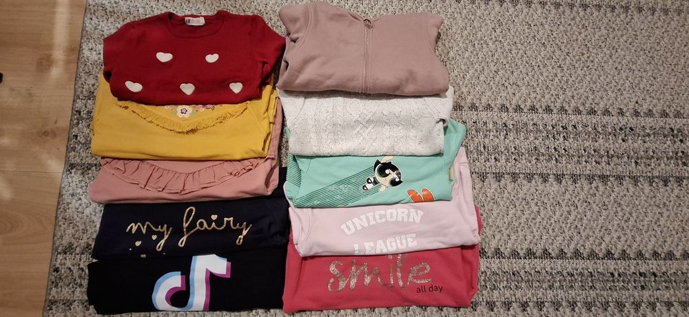 Paka ubrań dla dziewczynki 37szt.