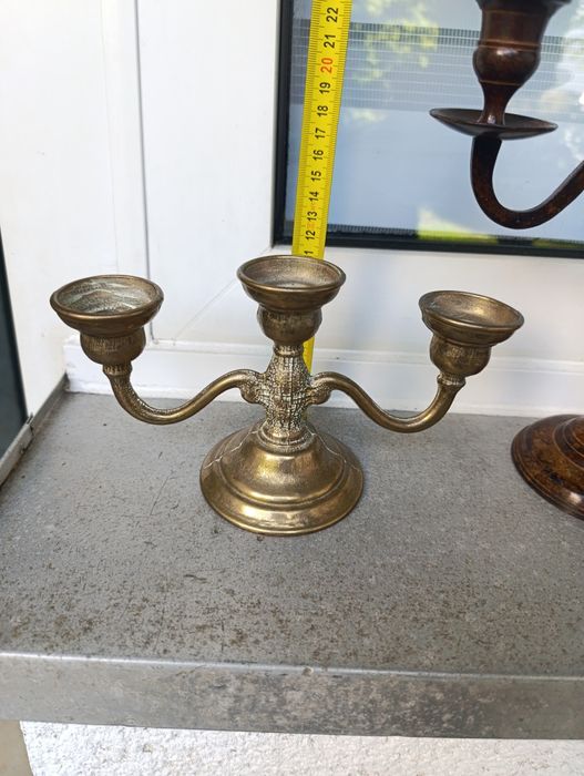 Бронзовые подсвечники