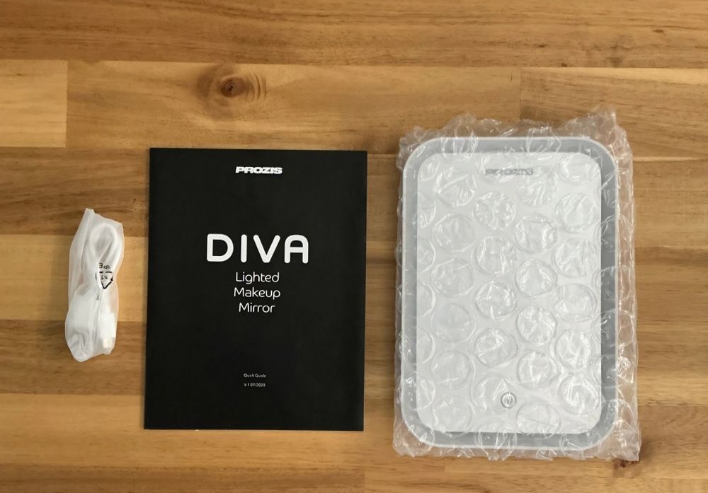 Espelho de mesa para maquilhagem DIVA
