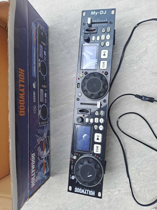 Podwójny odtwarzacz DJ USB/SD-Player