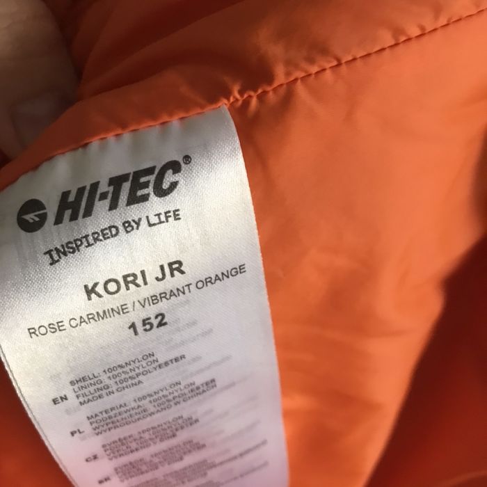 Kurtka pikowana 152 Hi- tec różowa jesienno- zimowa