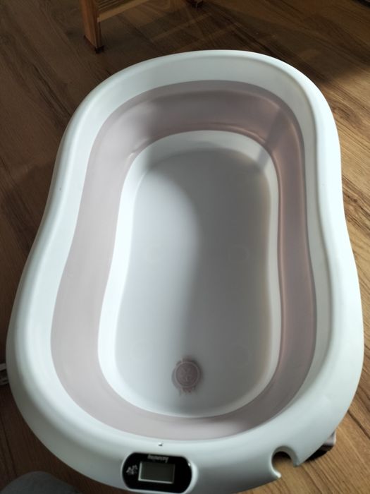 Wanienka składana do dziecka duża z poduszką