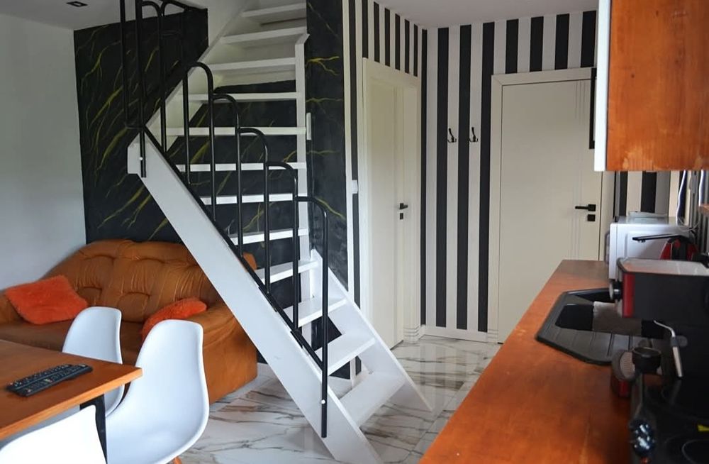 Domek Domki Sauna Ognisty Kocioł SPA  Beczka Alpaki Konie