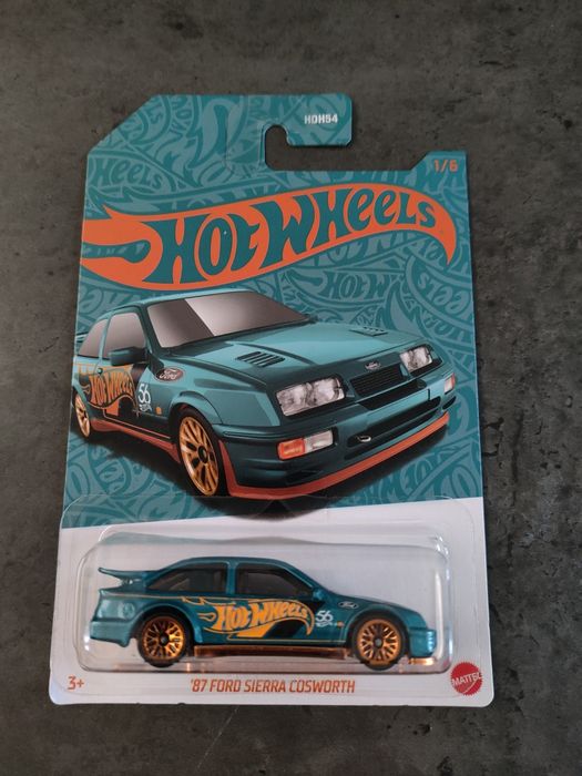 '87 Ford Sierra Cosworth Rally Hot Wheels 56th Pearl & Chrome
