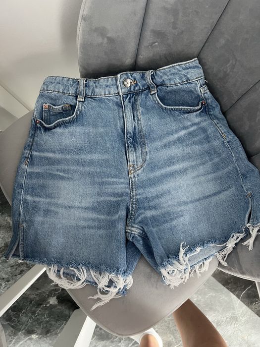 Шорти джинчові zara, 34 розмір
