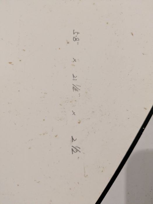 Prancha surf fish 5,8 21 1/2