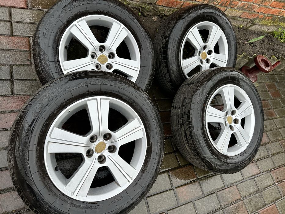 Титанові диски з гумою 215/65/R16
