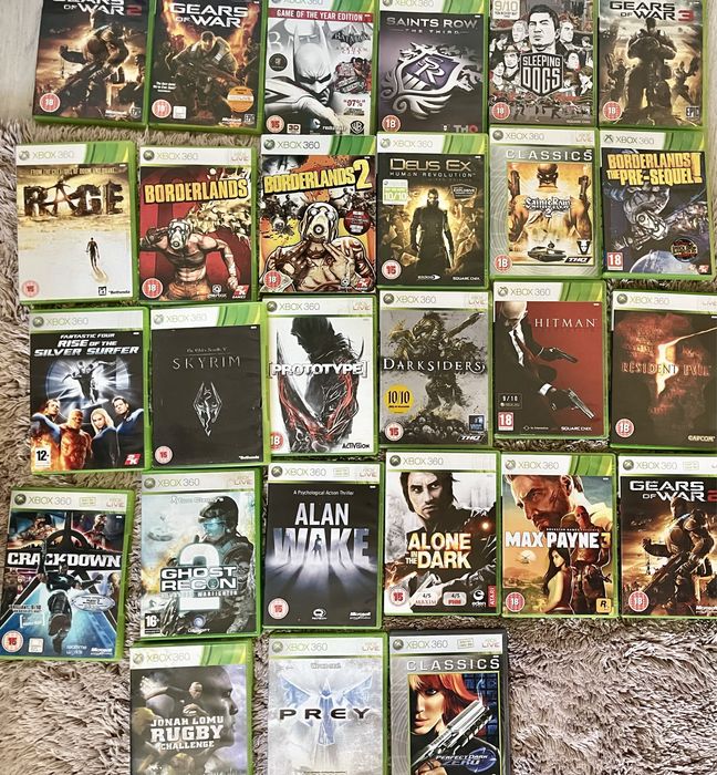 Jogos Xbox 360 - em bom estado