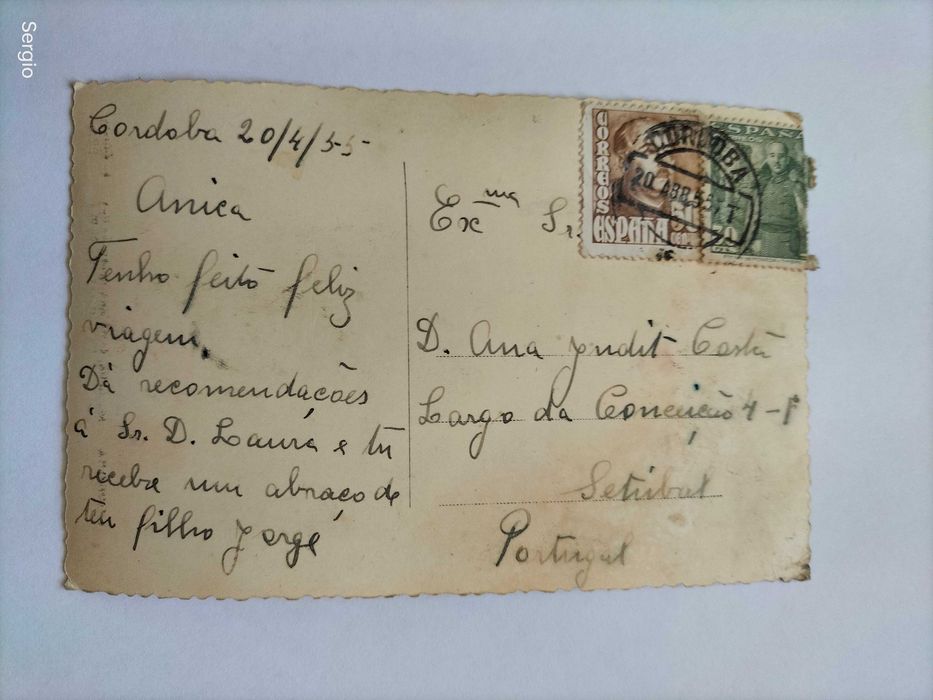 Cartão postal vintage