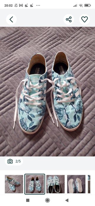 Buty sportowe tenisówki trampki Adidas r.39 1/3 wkładka 24 cm