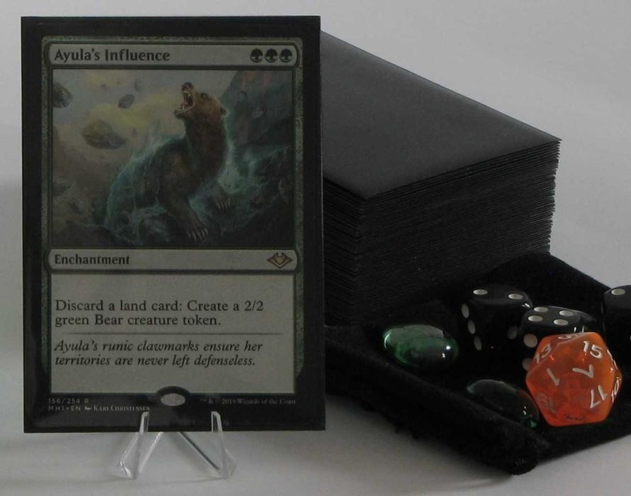 MTG Deck Ayula's Call — Mono-Green Bear Aggro  + Akcesoria