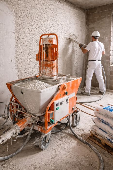 Машинна штукатурка