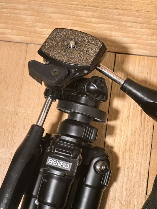 Statyw BENRO A1580t + głowica SLIK sh 705e