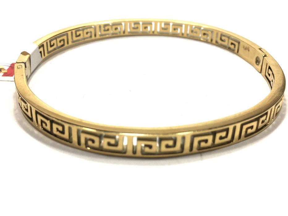 Złota Damska bransoleta VERSACE•bita próba 585• pozłacana 14K