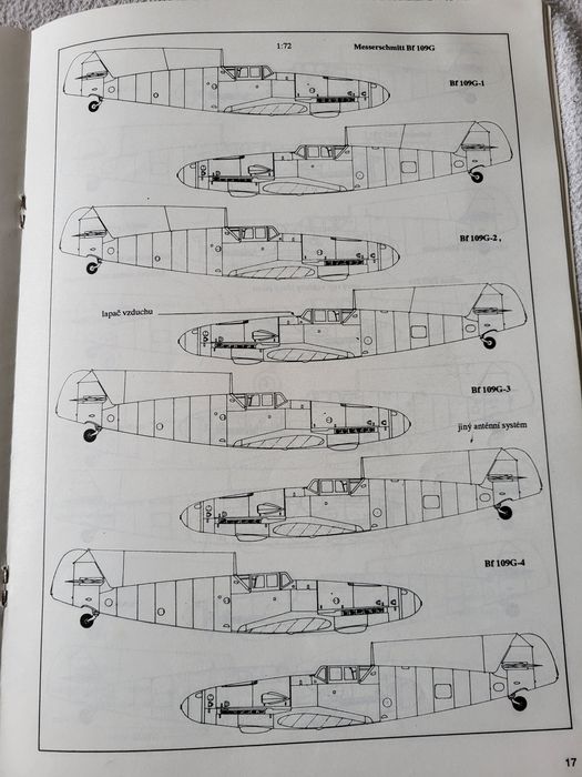 Messerschmitt BF-109 G/K, monografia
