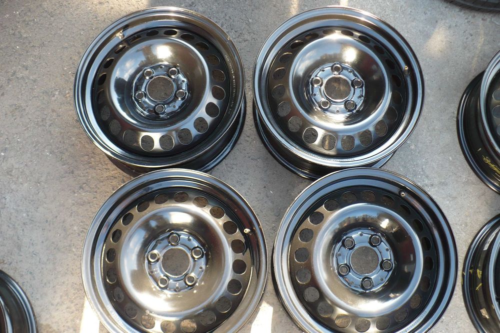 Felgi Stalowe 5X112 6JX16" ET39 Mercedes Oryginał Komplet