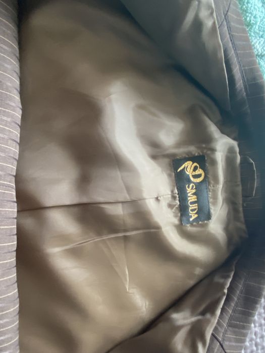 Garnitur męski z kamizelka