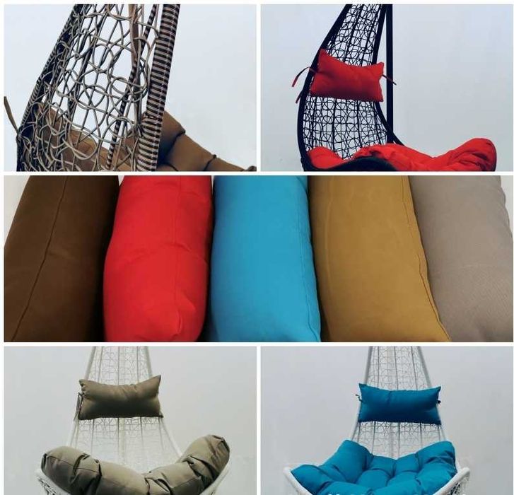 Eldar technorattanowy fotel wiszący ogrodowy  różne kolory kosz kokon