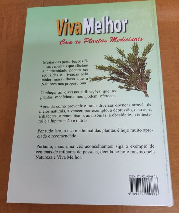 Livro Viva Melhor com as Plantas Medicinais