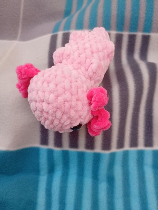 Axolotl na szydełku