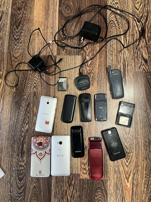 Телефони: nokia, samsung, htc, alcatel. Батарейка, зарядка.