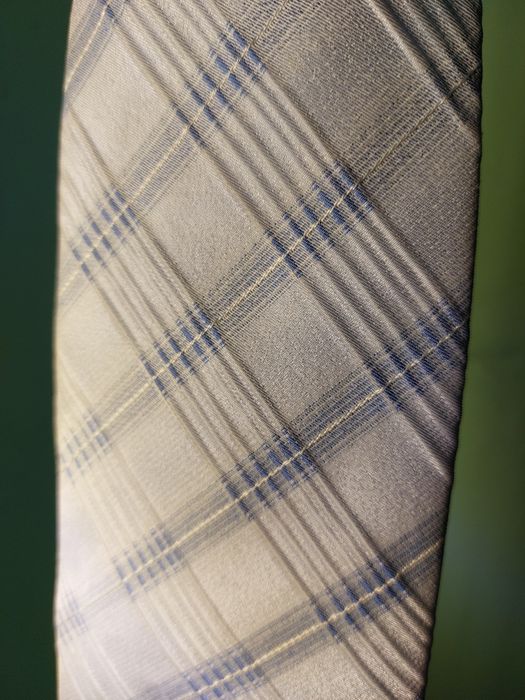 Краватка Romendik у відтінках блакитного з об'ємною текстурою