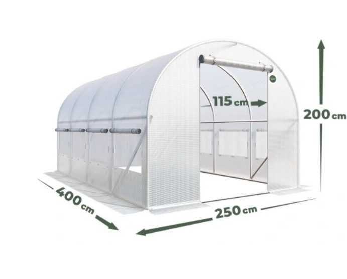 Tunel ogrodowy szklarnia 4x2,5m