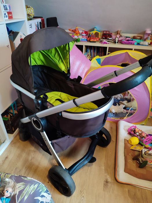 Wózek 2 w 1, gondola spacerówka, urban chico