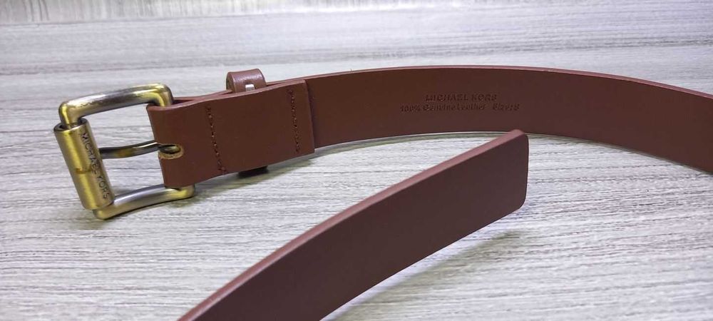 MICHAEL KORS pasek damski skórzany